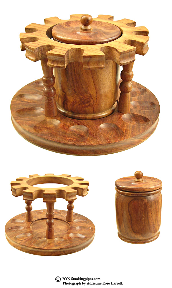 12 Pipe Round Stand with Jar