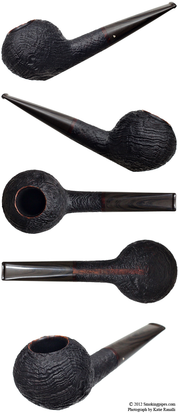 Sandblasted Strawberry Wood Acorn (Three Clubs)