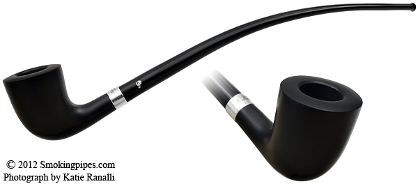Ebony Bent Dublin Churchwarden (D6) Fishtail