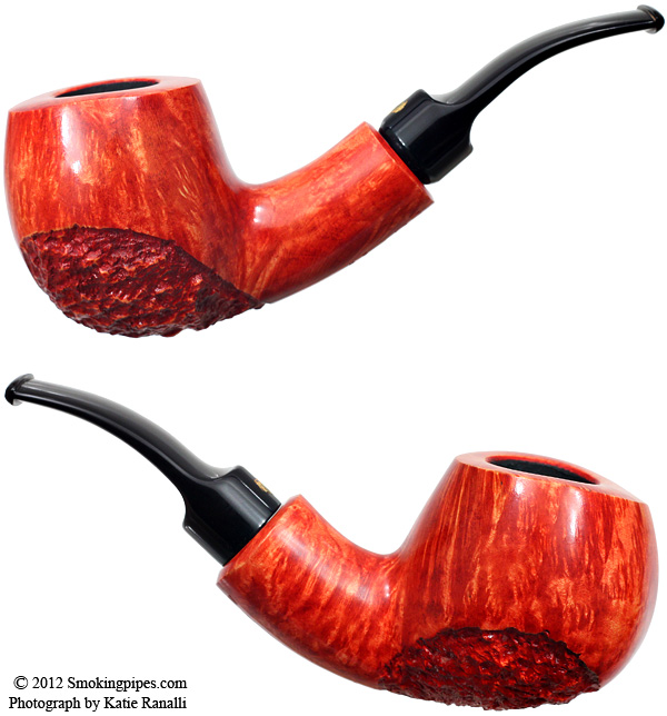 Crown Partially Rusticated Bent Billiard (Viking)