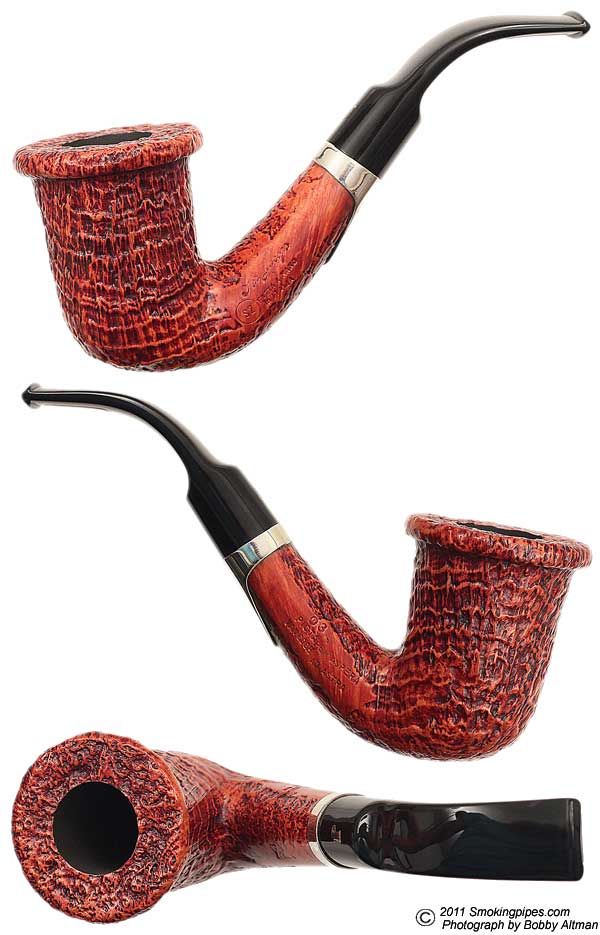 Picta Van Gogh Sandblasted Bent Calabash (S2) (03)