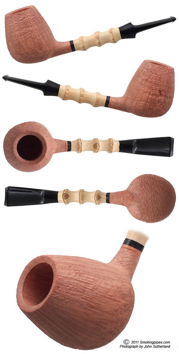 Sandblasted Brandy with Bamboo (S)