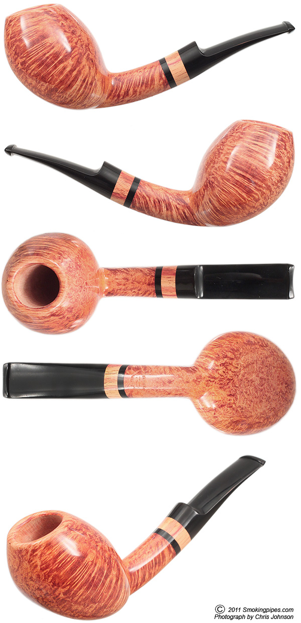 Smooth Bent Egg with Rosewood (S)