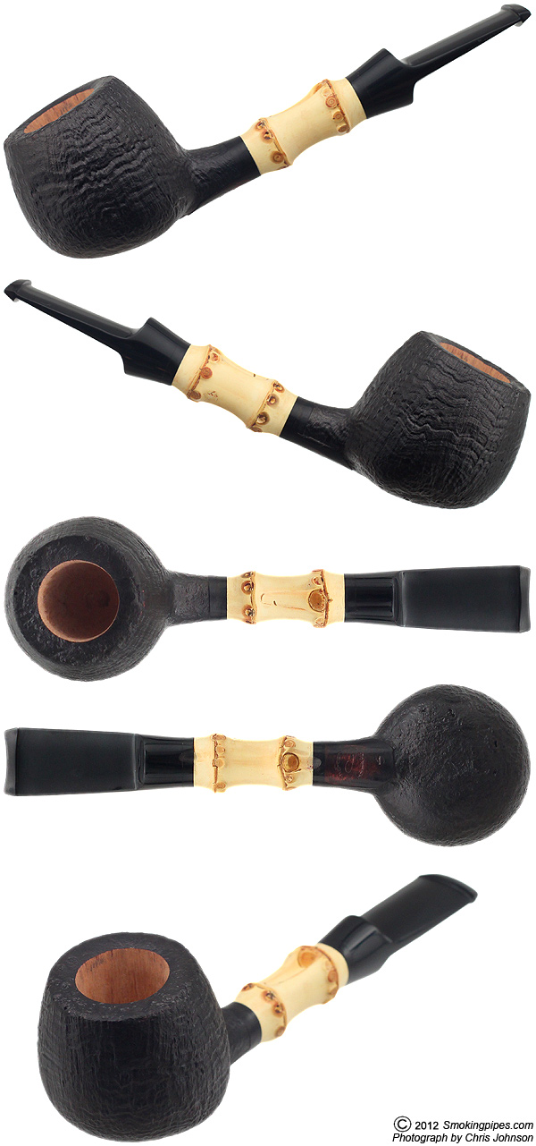 Sandblasted Apple with Bamboo (A)