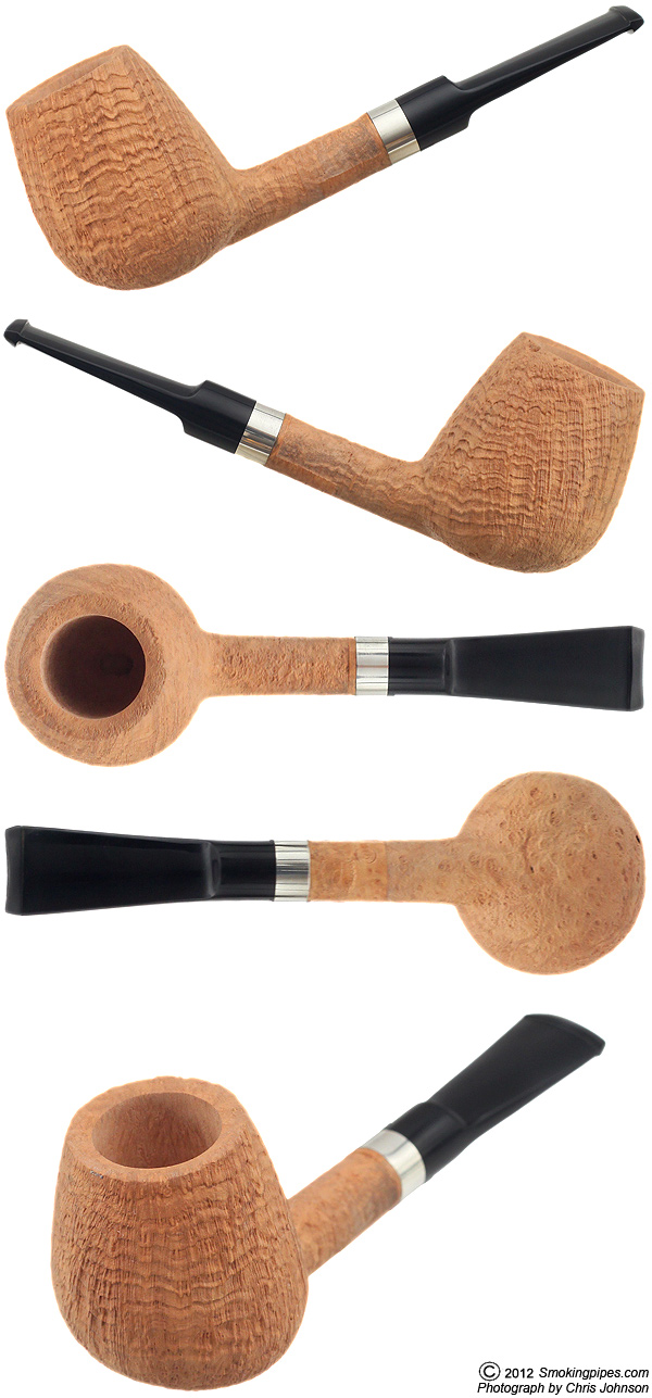 Sandblasted Brandy with Silver (S)