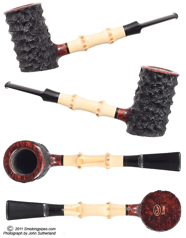 Rusticated Poker with Bamboo