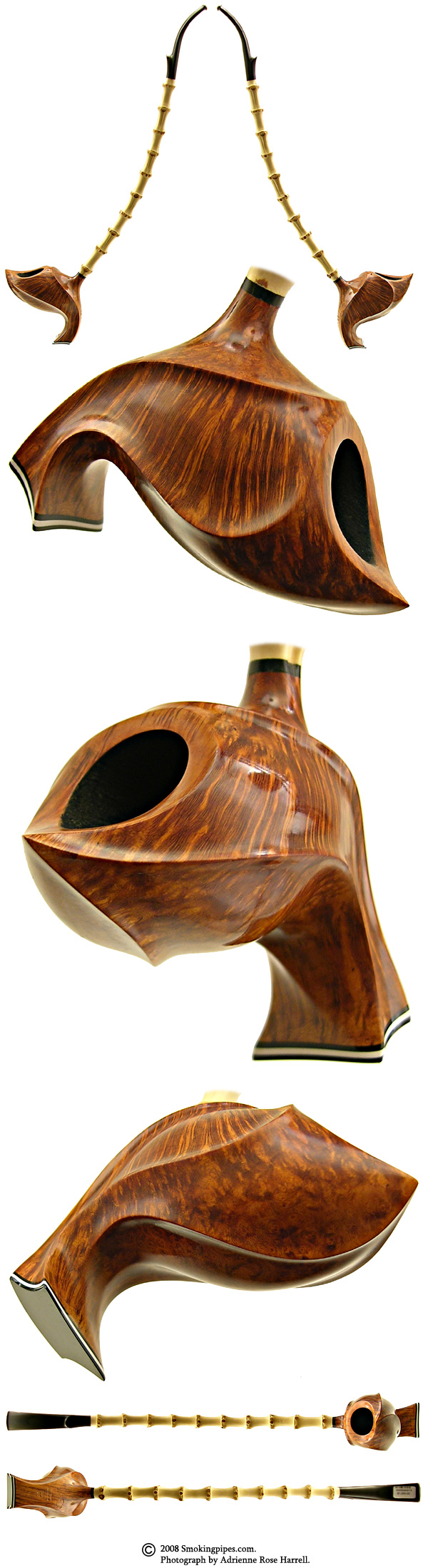 Smooth Floral Enigma with Bamboo