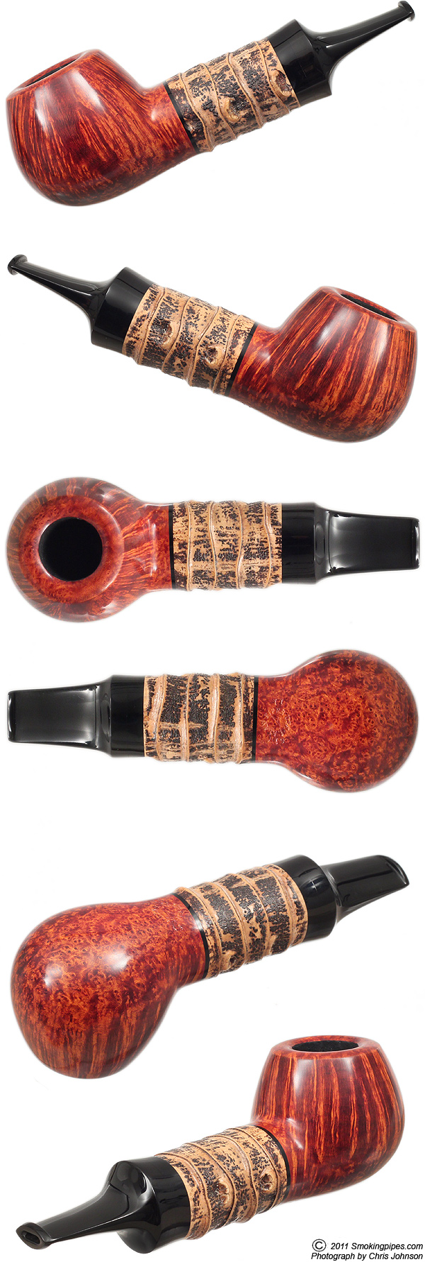 Smooth Chubby Apple with Bamboo