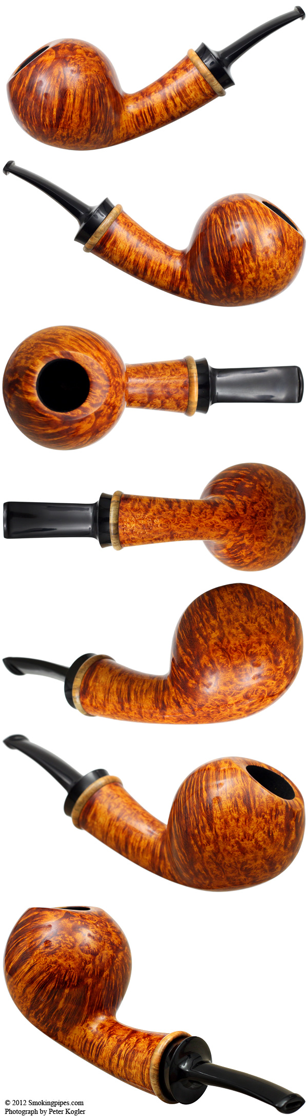 Smooth Bent Apple with Boxwood