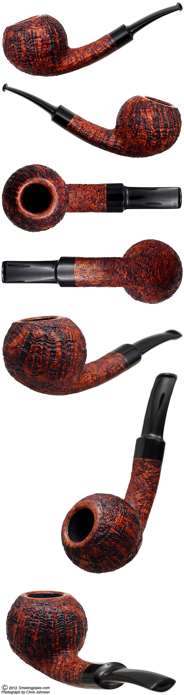 Sandblasted Bent Apple