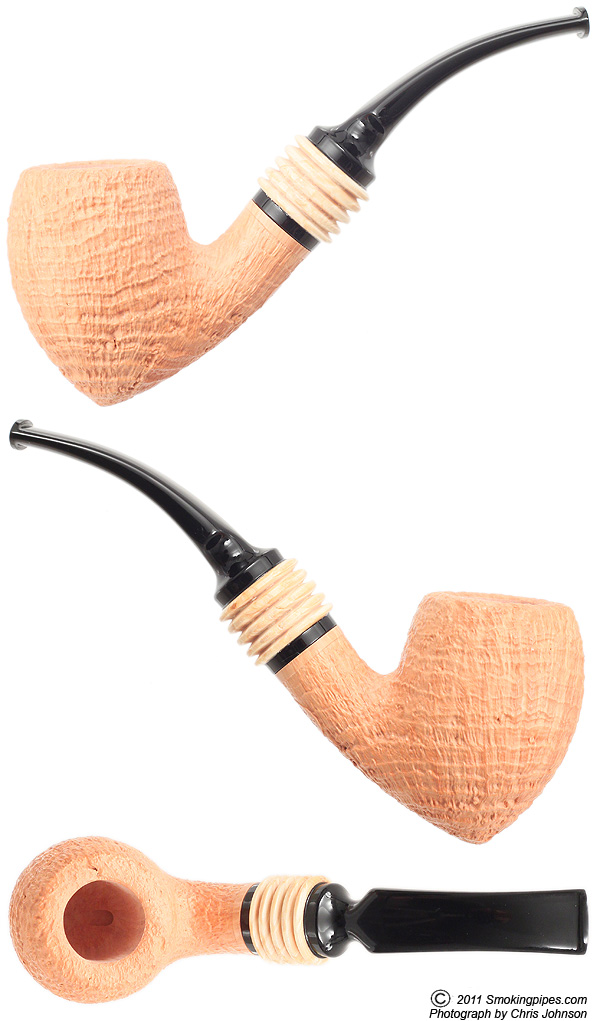 Sandblasted Acorn with Box Elder Burl