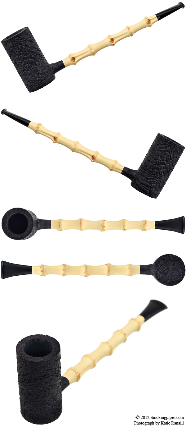 Sandblasted Poker with Bamboo