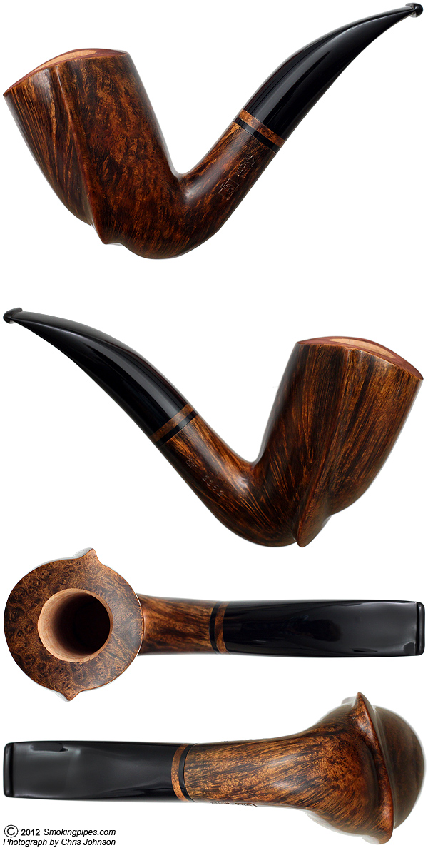 Smooth Freehand Bent Dublin (9mm)