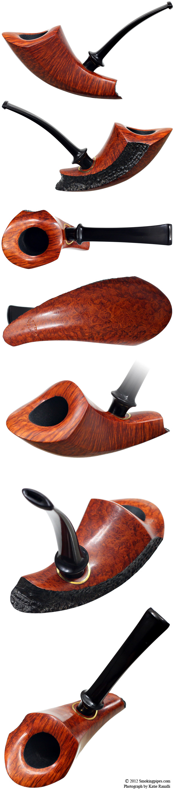 Peter Hedegaard Partially Sandblasted Elephant's Foot (B) (Unsmoked)
