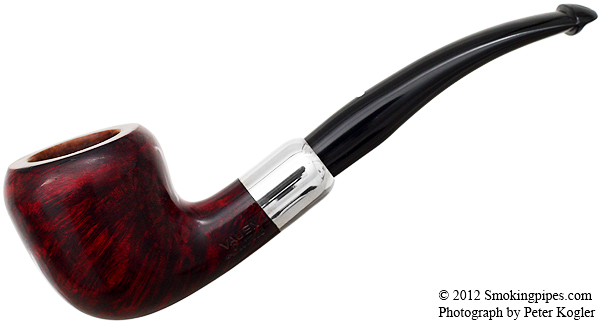 Vauen Luxus Smooth Acorn with Silver Army Mount (P-lip) (8053) (9mm)