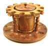 12 Pipe Round Stand with Jar