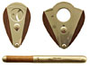Xikar Cigar Cutter & Pen Set Zebra Wood