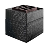 Easy Scent Black Leather Cube Diffuser