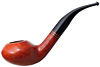 Flat Bent Smooth Rhodesian
