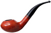 Flat Bent Smooth Rhodesian