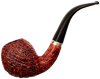 Sandblasted Bent Ball with Silver (S2)