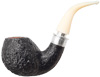 Albus Sandblasted Bent Apple with Delecta Silver Mount (Maxima)