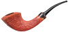 Sandblasted Paneled Horn with Ebony