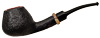 Snaps Sandblasted Bent Brandy