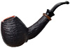 Ida Easy Cut Sandblasted Bent Brandy (2)