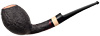 Sandblasted Bent Egg with Rosewood (A)