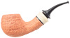 Sandblasted Bent Apple with Faux Ivory